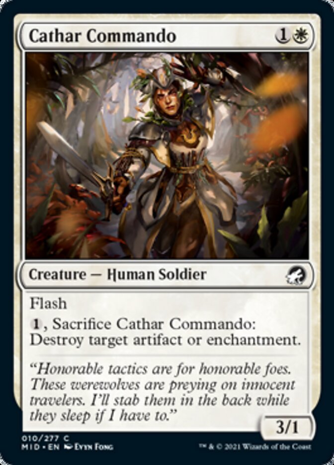 Cathar Commando [Innistrad: Midnight Hunt] | Jack's On Queen