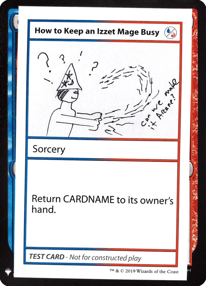 How to Keep an Izzet Mage Busy [Mystery Booster Playtest Cards] | Jack's On Queen