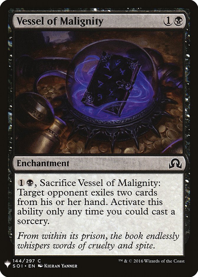 Vessel of Malignity [Mystery Booster] | Jack's On Queen