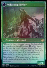 Howlpack Piper // Wildsong Howler [Innistrad: Crimson Vow Prerelease Promos] | Jack's On Queen