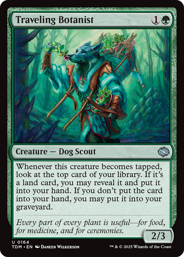 Traveling Botanist [Tarkir: Dragonstorm] | Jack's On Queen