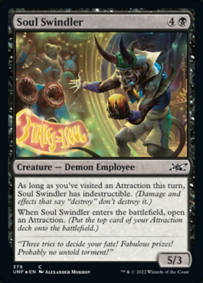 Soul Swindler (Galaxy Foil) [Unfinity] | Jack's On Queen