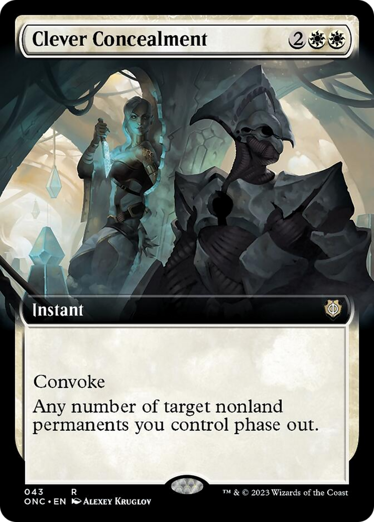 Clever Concealment (Extended Art) [Phyrexia: All Will Be One Commander] | Jack's On Queen