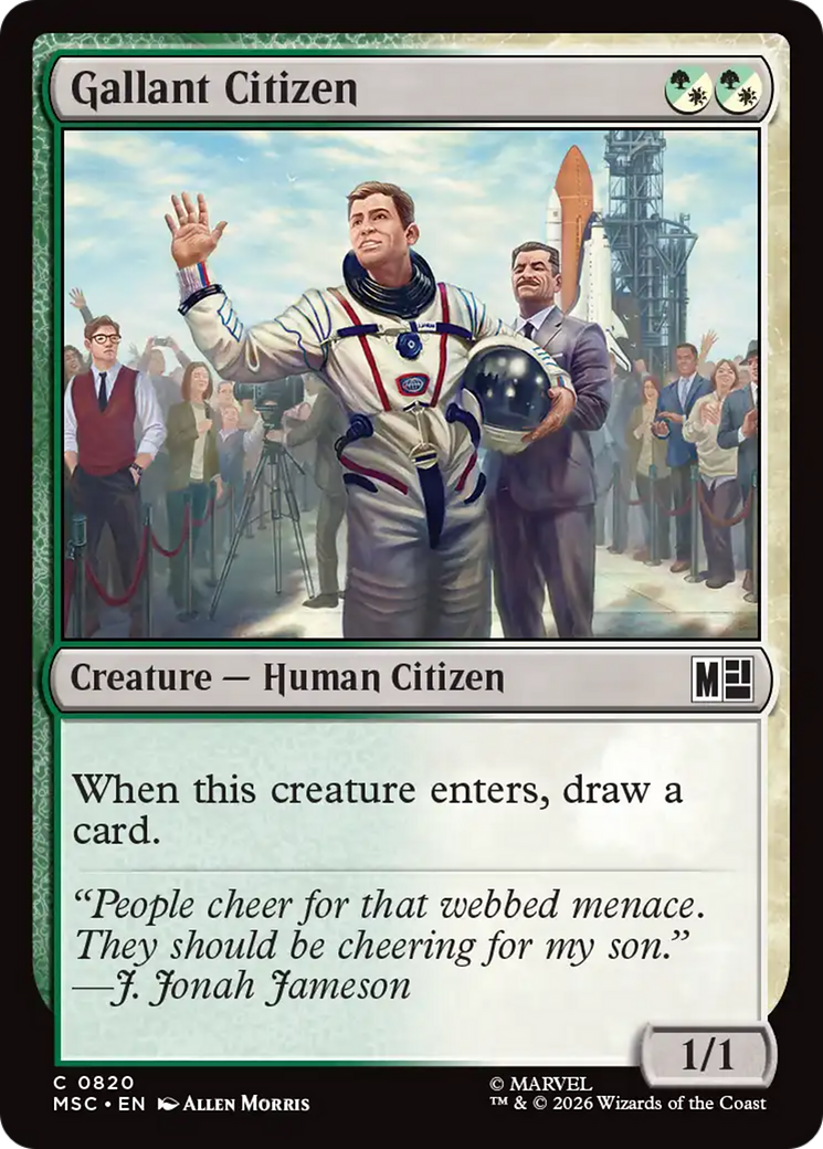 Gallant Citizen [Marvel Super Heroes Commander] | Jack's On Queen