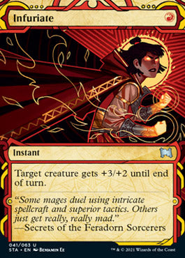 Infuriate (Foil Etched) [Strixhaven: Mystical Archive] | Jack's On Queen