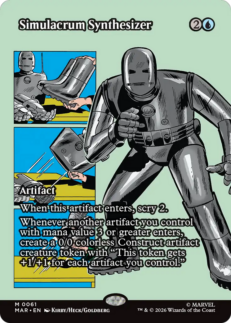 Simulacrum Synthesizer (Borderless) [Marvel Universe: Eternal-Legal] | Jack's On Queen