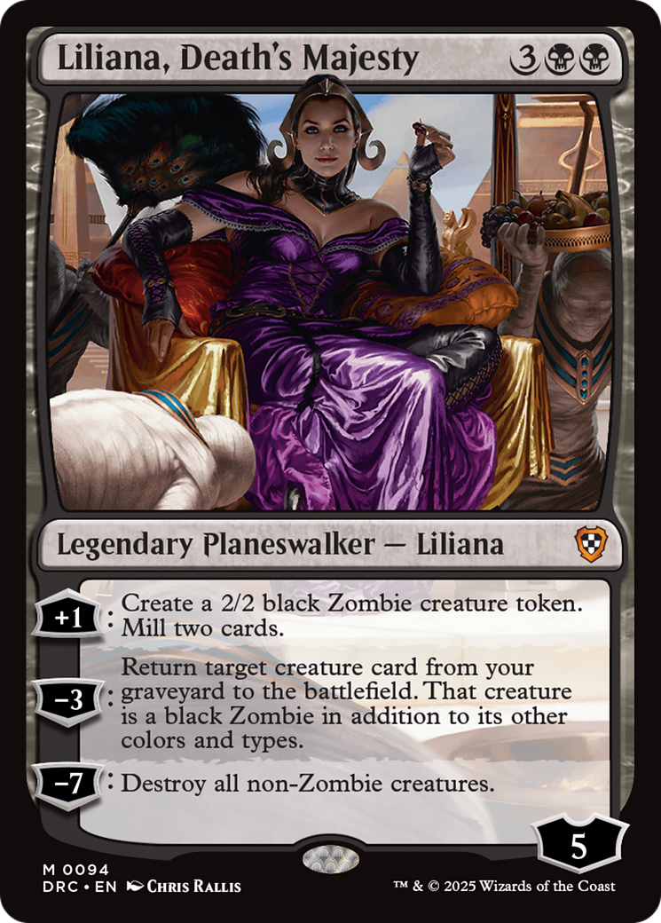 Liliana, Death's Majesty [Aetherdrift Commander] | Jack's On Queen