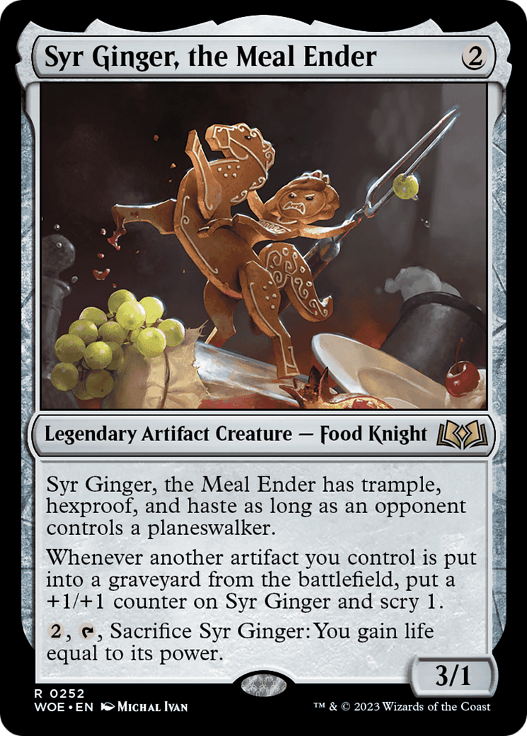 Syr Ginger, the Meal Ender [Wilds of Eldraine] | Jack's On Queen