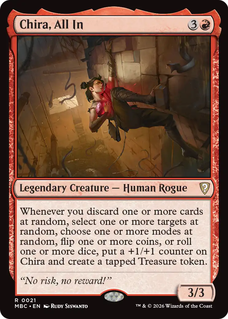 Chira, All In [Mystery Booster: Commander Edition] | Jack's On Queen