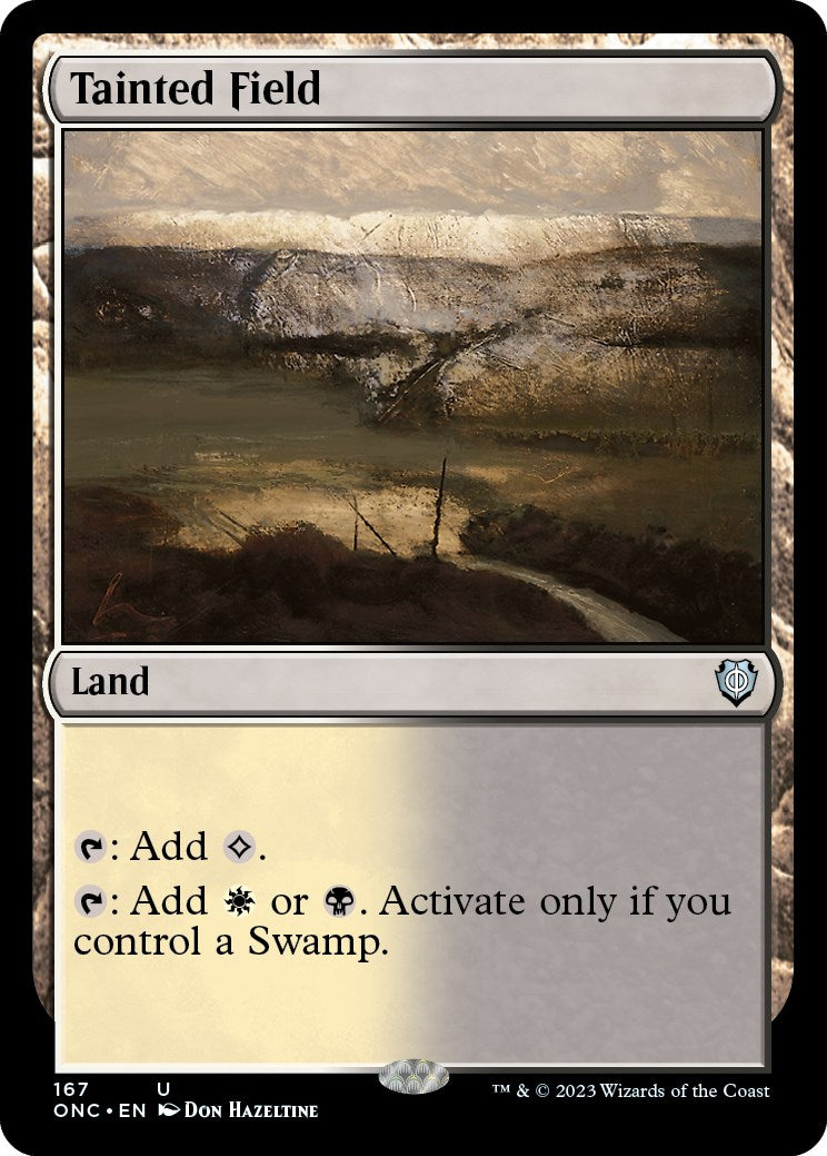 Tainted Field [Phyrexia: All Will Be One Commander] | Jack's On Queen