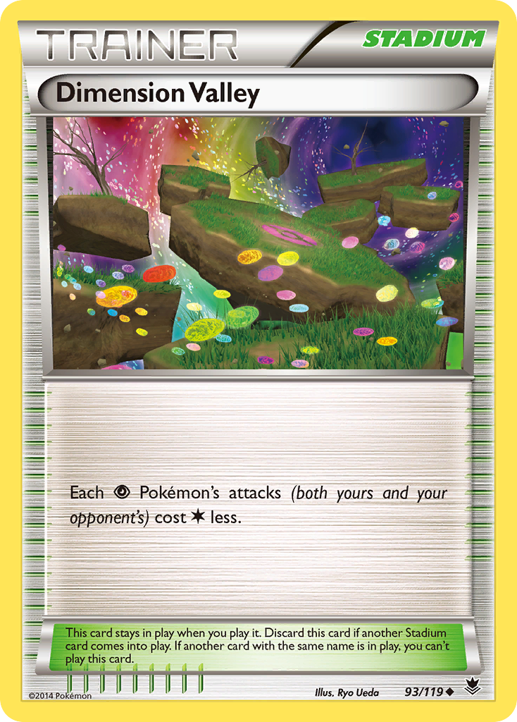 Dimension Valley (93/119) [XY: Phantom Forces] | Jack's On Queen