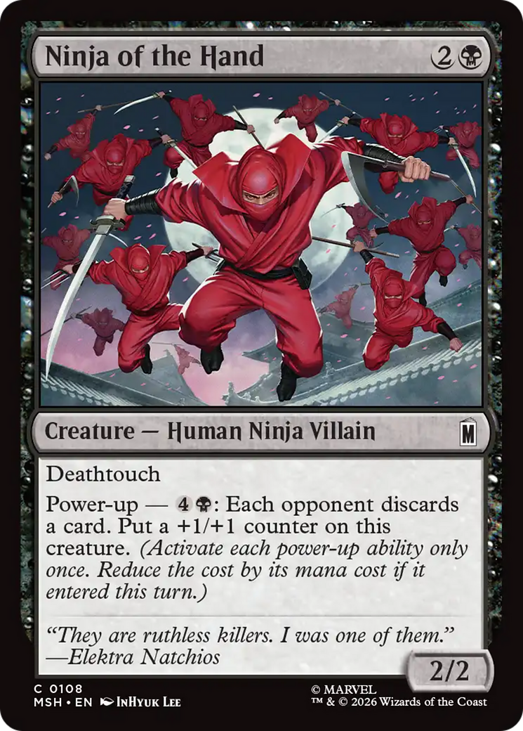 Ninja of the Hand [Marvel Super Heroes] | Jack's On Queen