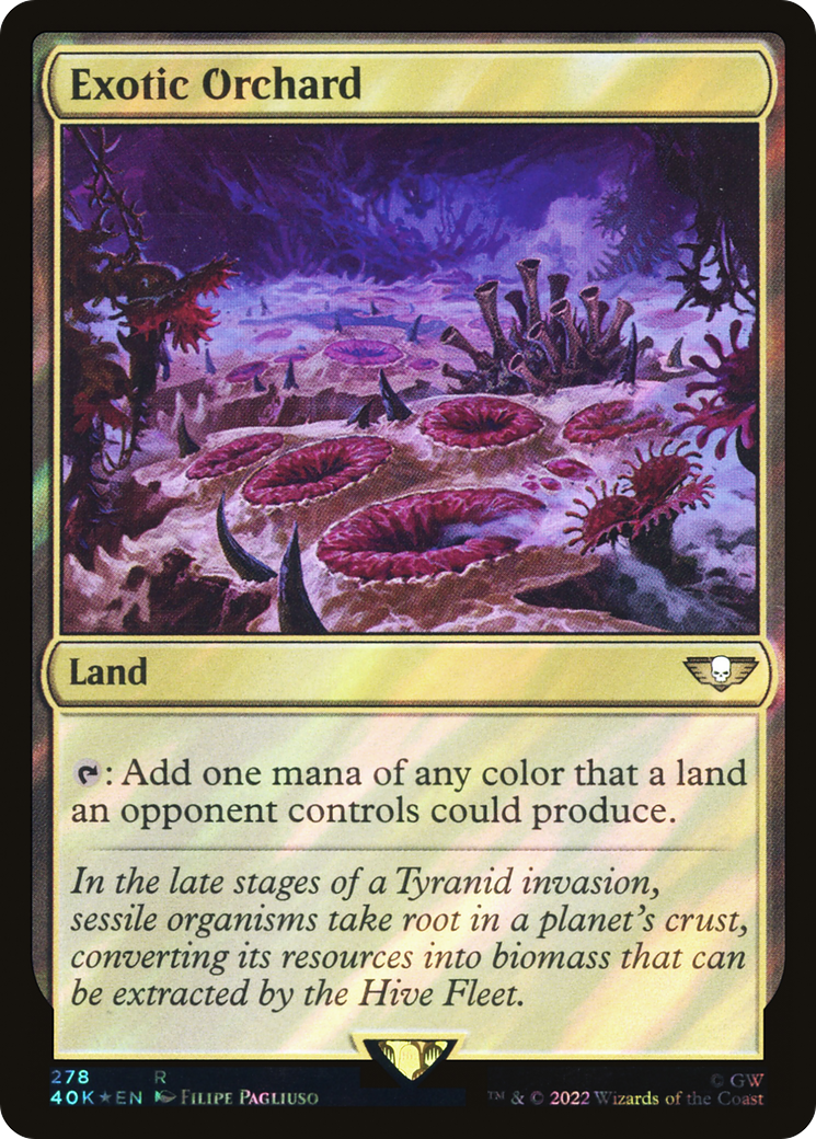 Exotic Orchard (Surge Foil) [Marvel Super Heroes Commander] | Jack's On Queen