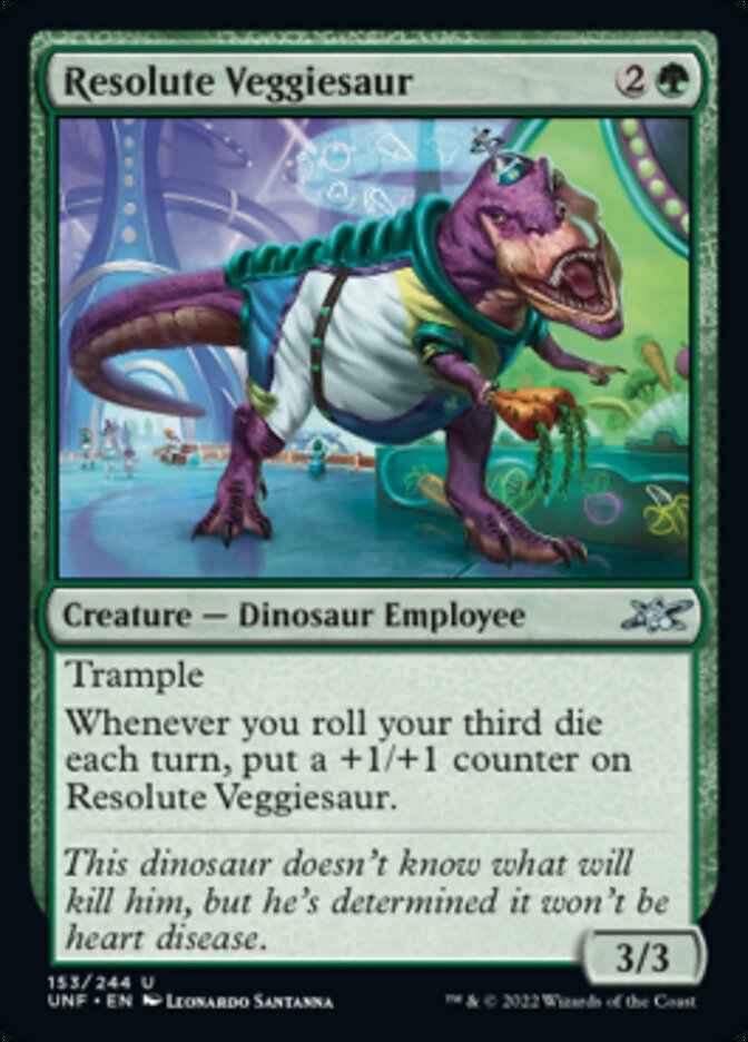 Resolute Veggiesaur [Unfinity] | Jack's On Queen