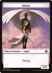 Angel // Dog Illusion Double-Sided Token [Dungeons & Dragons: Adventures in the Forgotten Realms Tokens] | Jack's On Queen