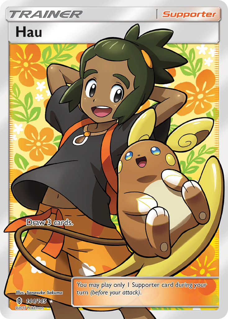 Hau (144/145) [Sun & Moon: Guardians Rising] | Jack's On Queen