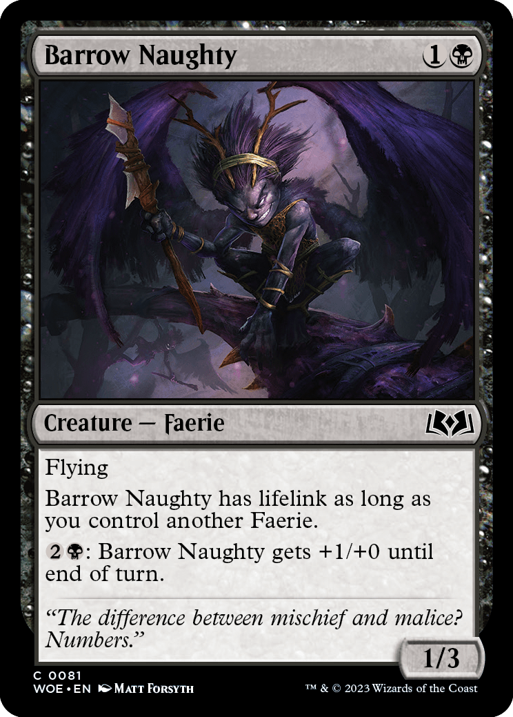 Barrow Naughty [Wilds of Eldraine] | Jack's On Queen