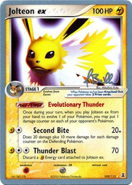 Jolteon ex (109/113) (Eeveelutions - Jimmy Ballard) [World Championships 2006] | Jack's On Queen
