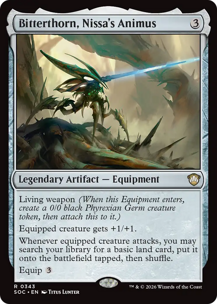 Bitterthorn, Nissa's Animus [Secrets of Strixhaven Commander] | Jack's On Queen
