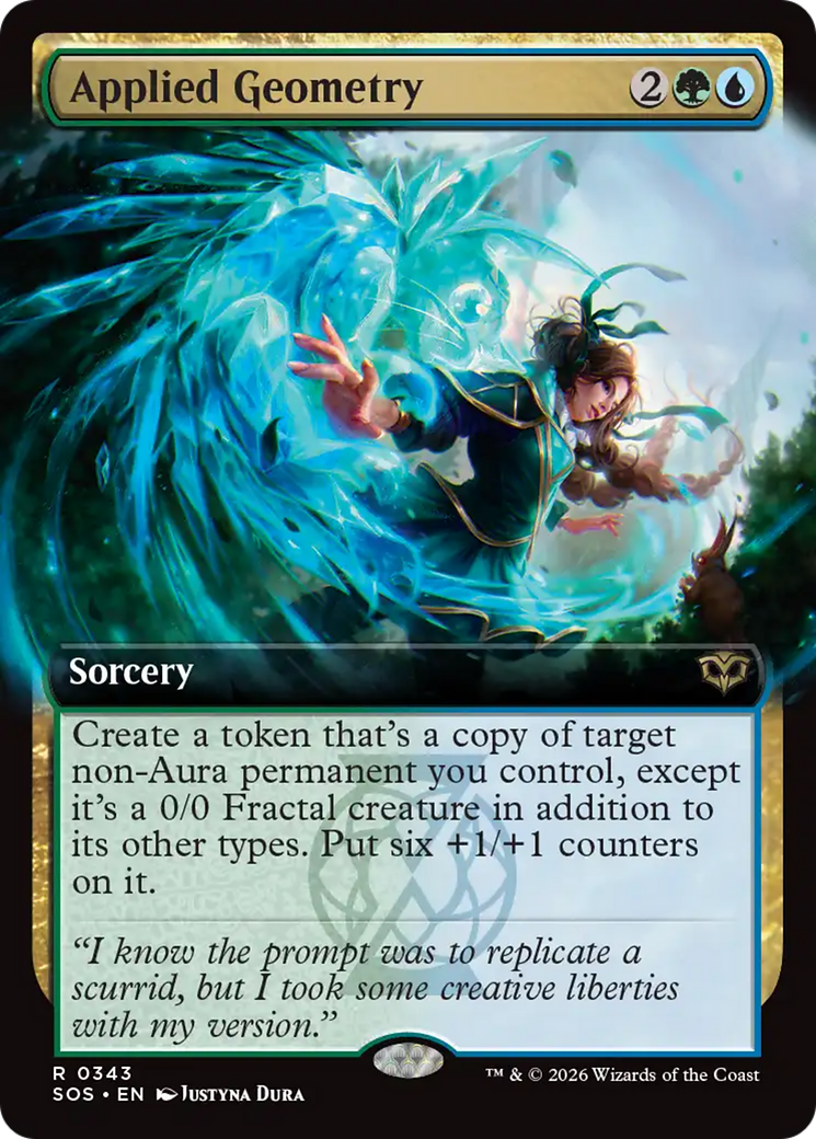 Applied Geometry (Extended Art) [Secrets of Strixhaven] | Jack's On Queen