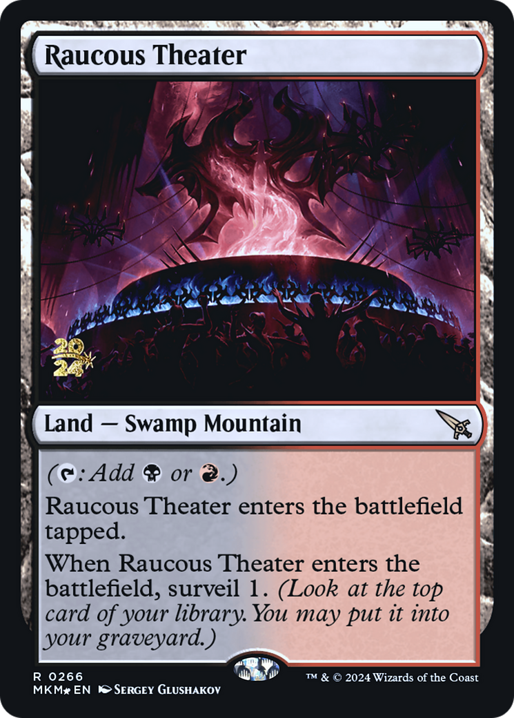 Raucous Theater [Murders at Karlov Manor Prerelease Promos] | Jack's On Queen