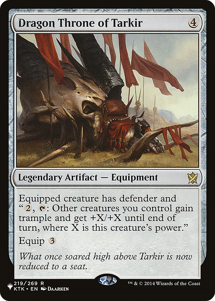 Dragon Throne of Tarkir [The List] | Jack's On Queen