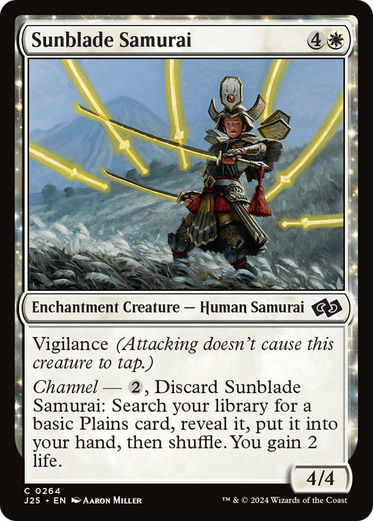 Sunblade Samurai [Foundations Jumpstart] | Jack's On Queen