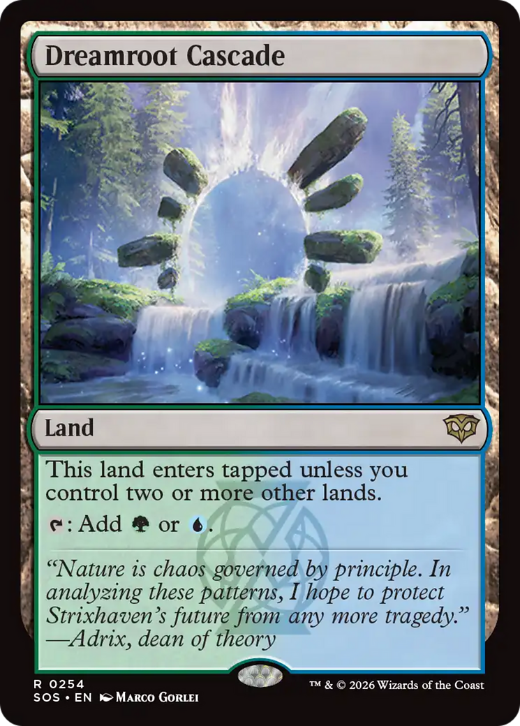 Dreamroot Cascade [Secrets of Strixhaven] | Jack's On Queen