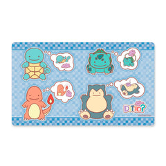 Playmat - Ditto? (Squirtle, Bulbasaur, Charmander, and Snorlax) | Jack's On Queen