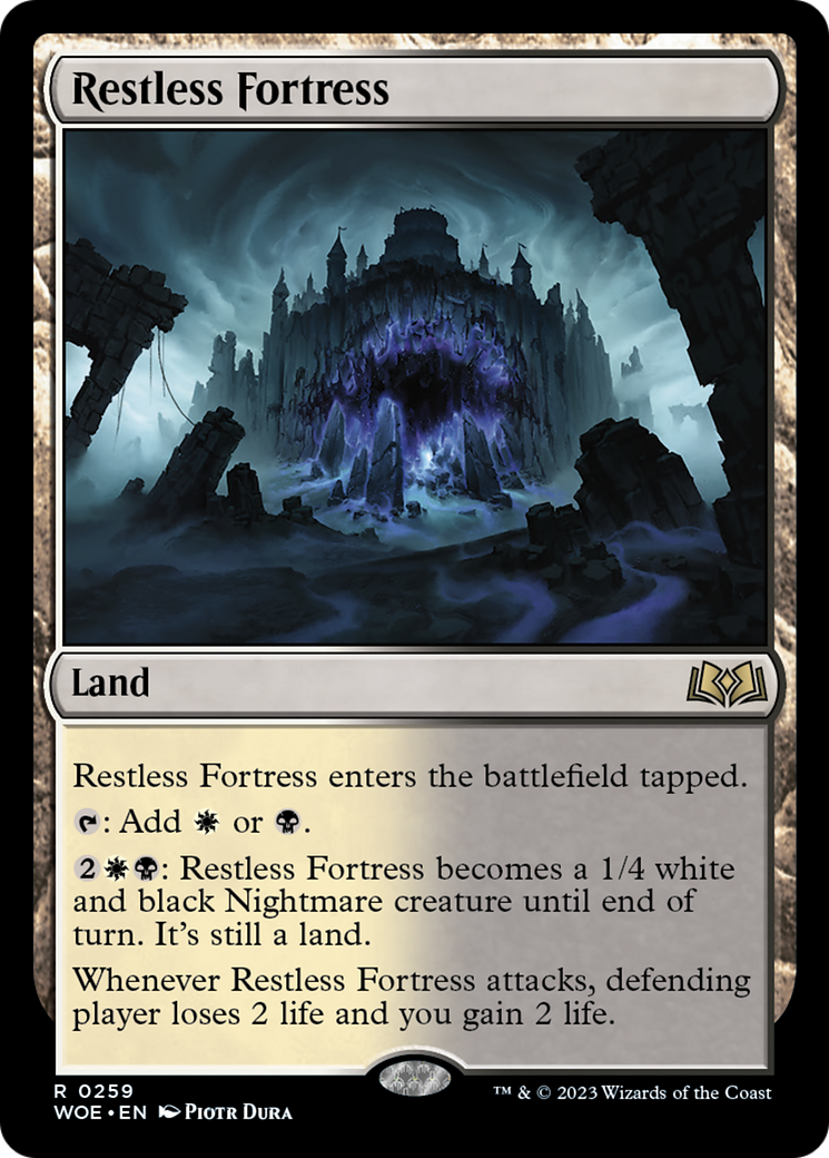 Restless Fortress [Wilds of Eldraine] | Jack's On Queen