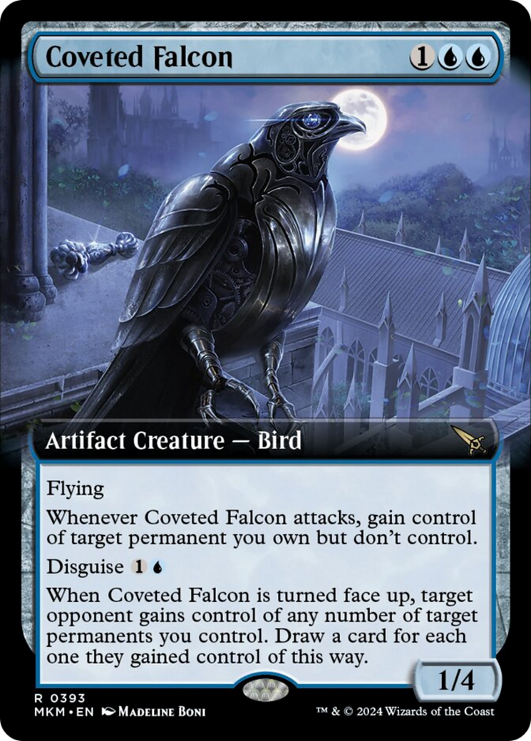 Coveted Falcon (Extended Art) [Murders at Karlov Manor] | Jack's On Queen