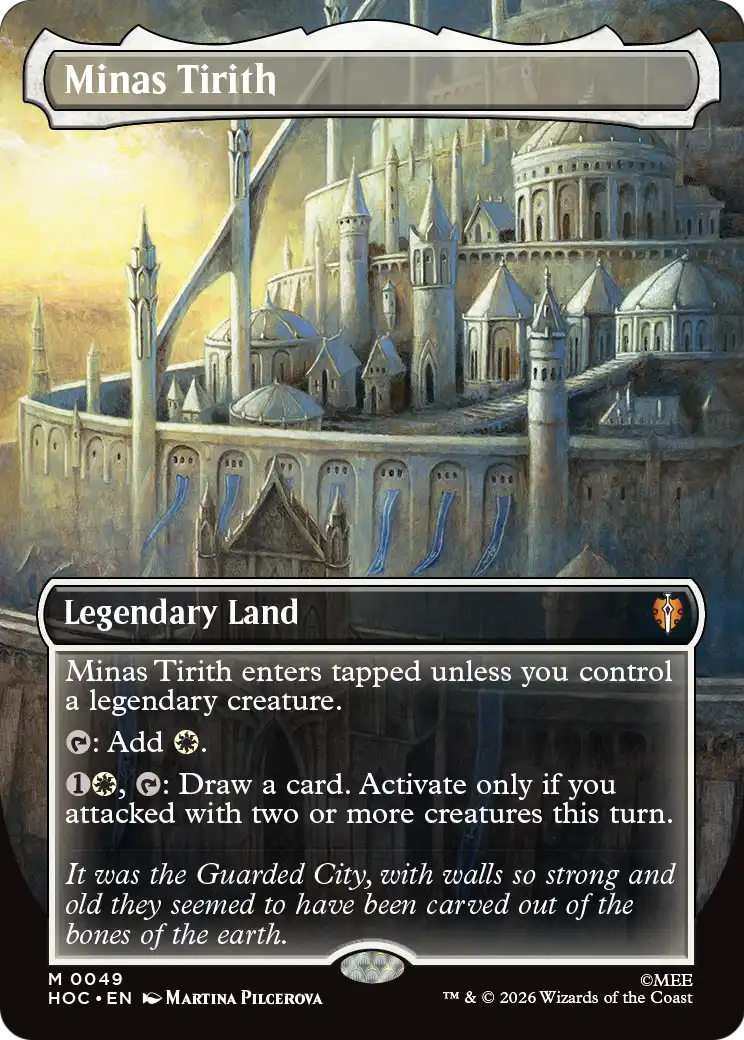 Minas Tirith (Borderless) [The Hobbit: Eternal-Legal] | Jack's On Queen