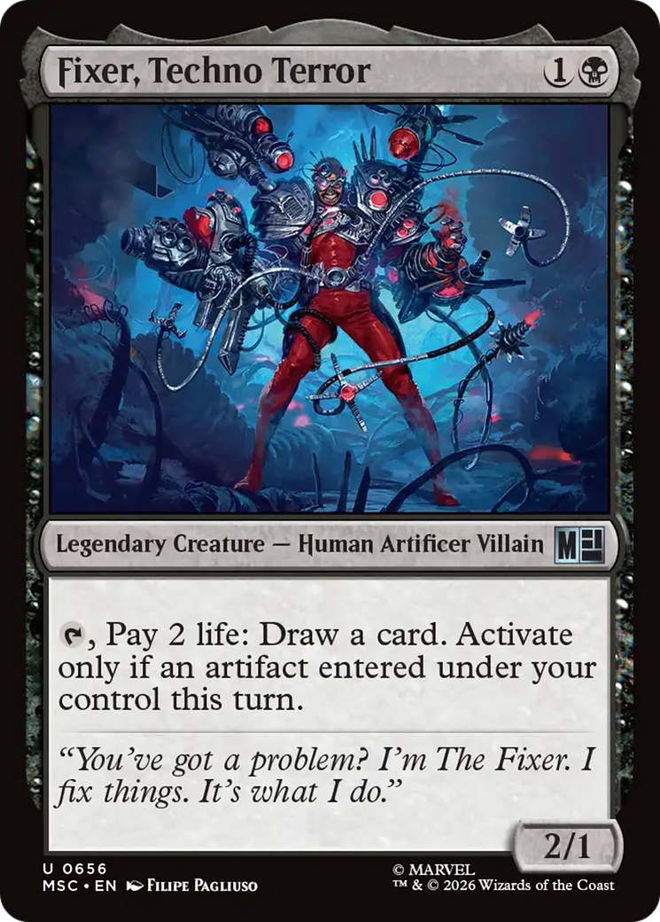 Fixer, Techno Terror [Marvel Super Heroes Commander] | Jack's On Queen