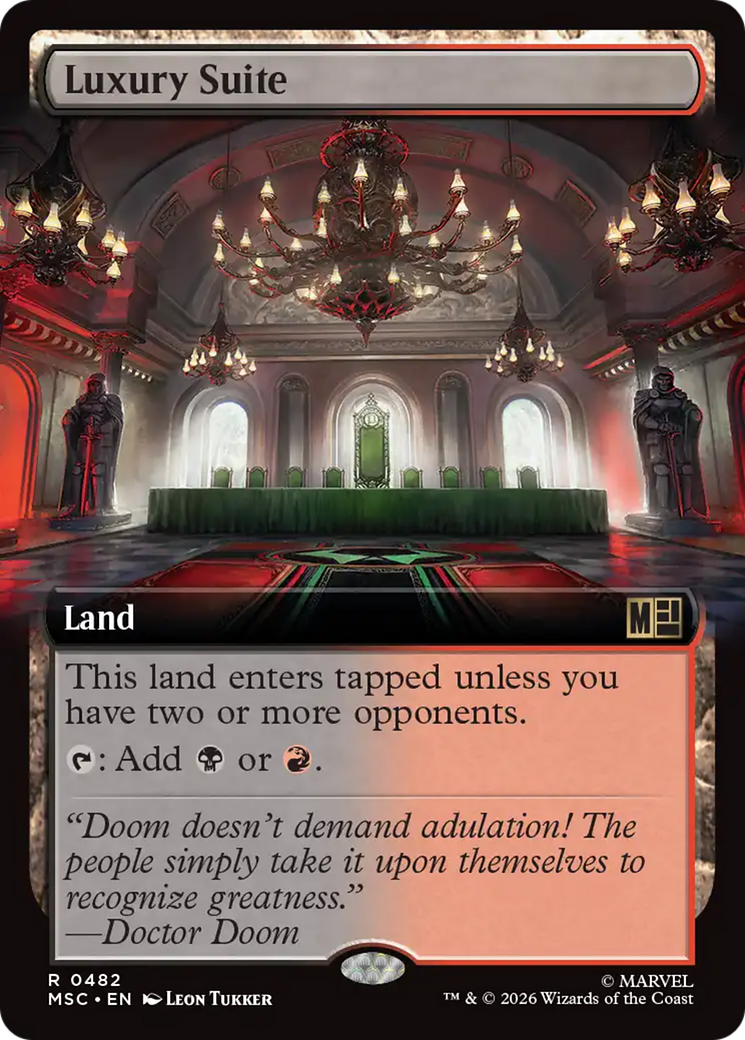 Luxury Suite (Extended Art) [Marvel Super Heroes Commander] | Jack's On Queen