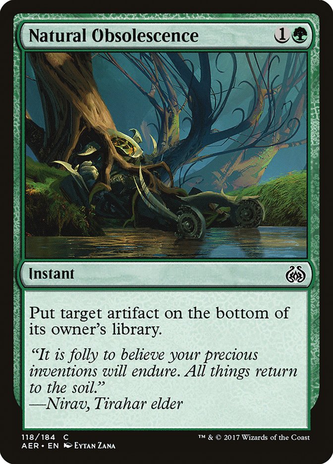 Natural Obsolescence [Aether Revolt] | Jack's On Queen