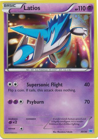 Latios (30/30) [XY: Trainer Kit 2 - Latios] | Jack's On Queen