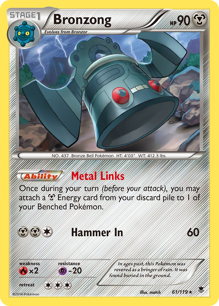 Bronzong (61/119) [XY: Phantom Forces] | Jack's On Queen