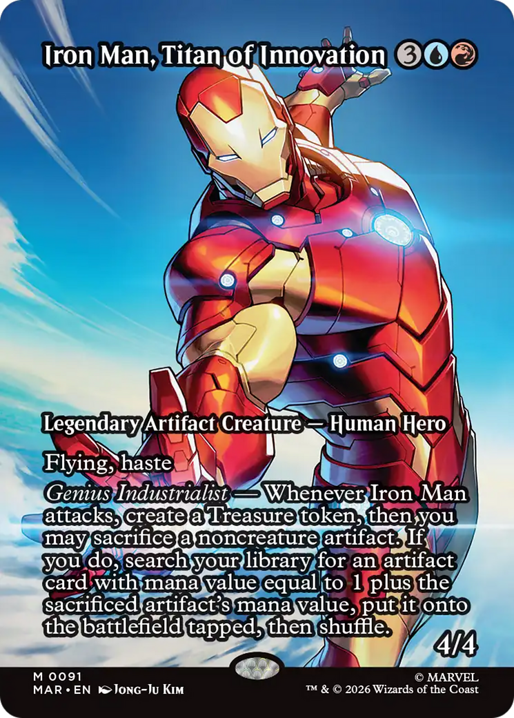 Iron Man, Titan of Innovation (Borderless) [Marvel Universe: Eternal-Legal] | Jack's On Queen