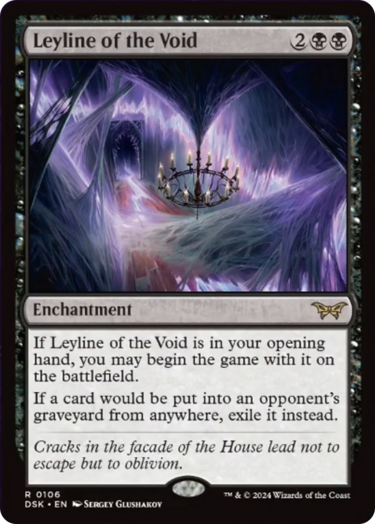 Leyline of the Void [Duskmourn: House of Horror] | Jack's On Queen