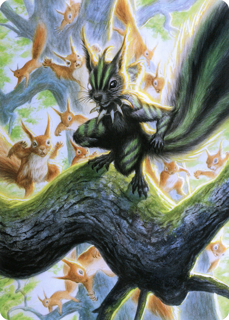 Chatterfang, Squirrel General Art Card (67) [Modern Horizons 2 Art Series] | Jack's On Queen