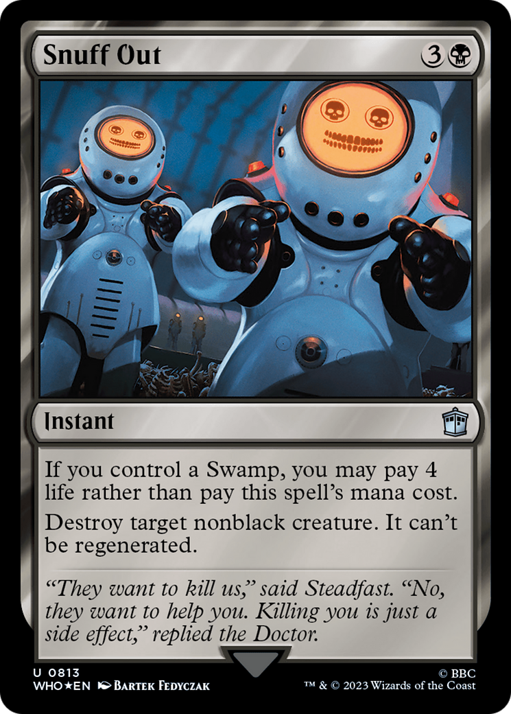 Snuff Out (Surge Foil) [Doctor Who] | Jack's On Queen