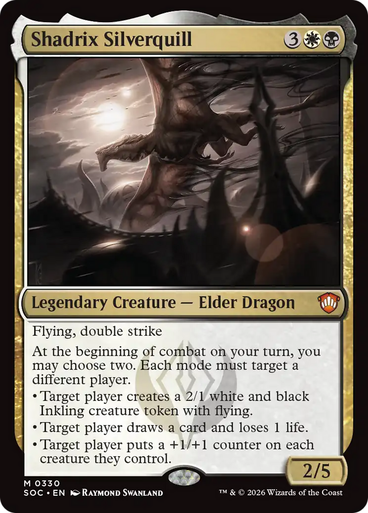 Shadrix Silverquill [Secrets of Strixhaven Commander] | Jack's On Queen