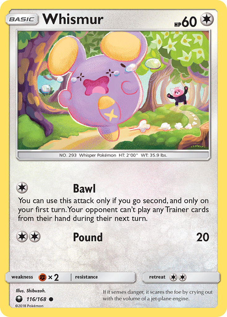Whismur (116/168) [Sun & Moon: Celestial Storm] | Jack's On Queen