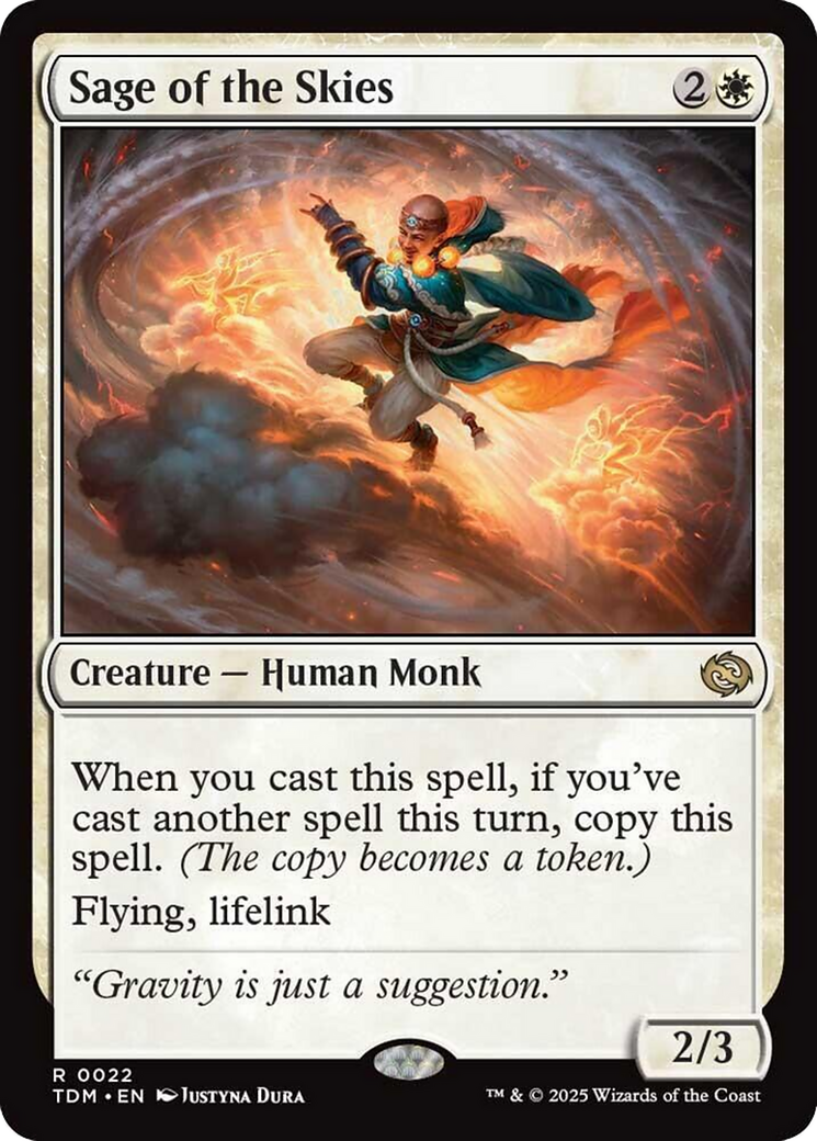 Sage of the Skies [Tarkir: Dragonstorm] | Jack's On Queen