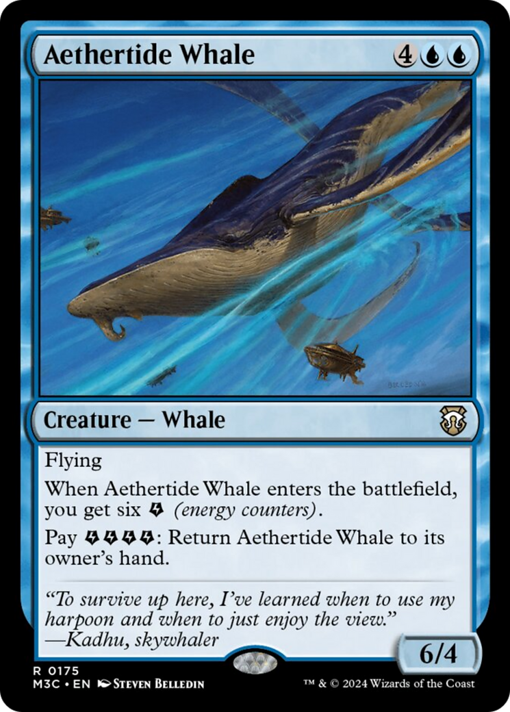 Aethertide Whale [Modern Horizons 3 Commander] | Jack's On Queen