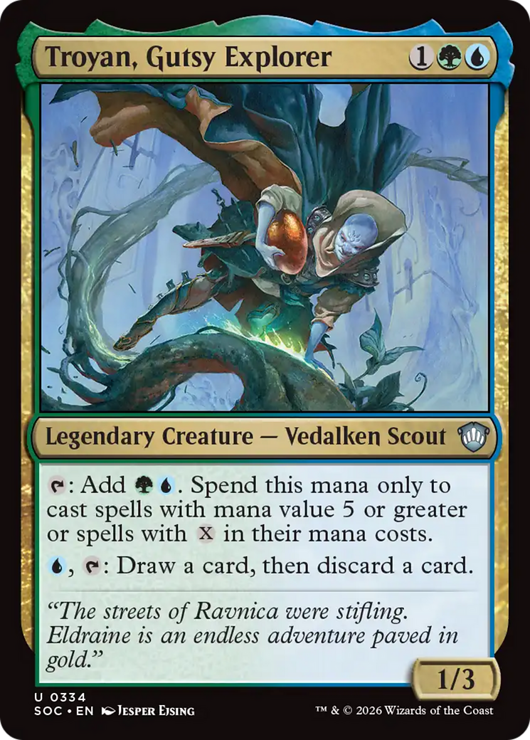 Troyan, Gutsy Explorer [Secrets of Strixhaven Commander] | Jack's On Queen