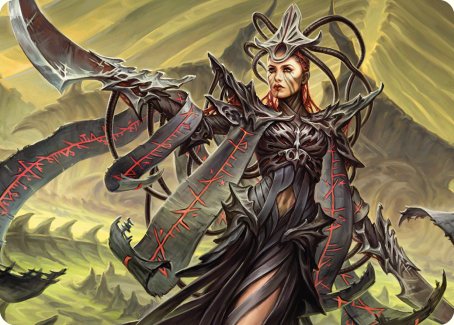 Testament Bearer Art Card [Phyrexia: All Will Be One Art Series] | Jack's On Queen