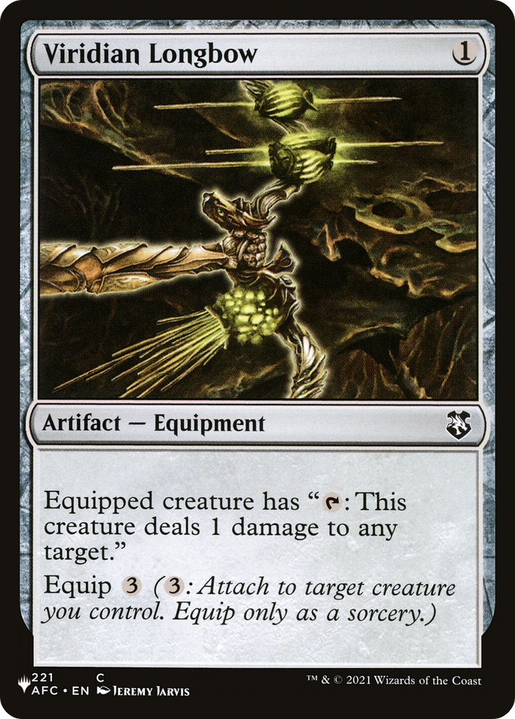 Viridian Longbow [The List] | Jack's On Queen