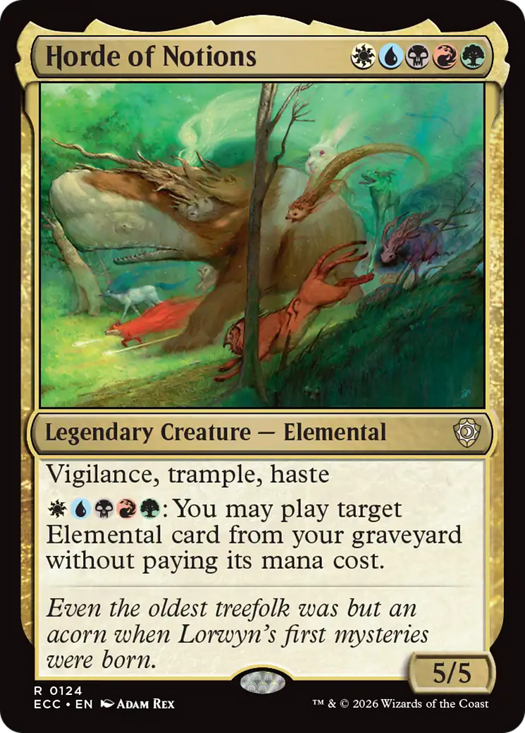Horde of Notions [Lorwyn Eclipsed Commander] | Jack's On Queen