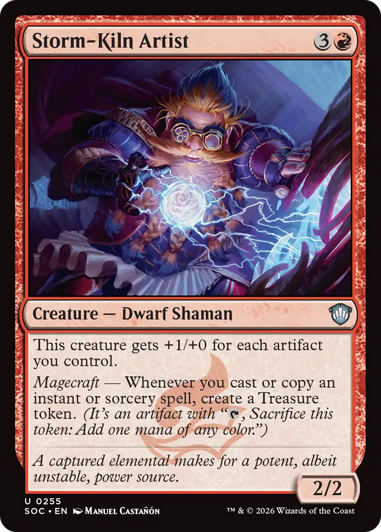Storm-Kiln Artist [Secrets of Strixhaven Commander] | Jack's On Queen